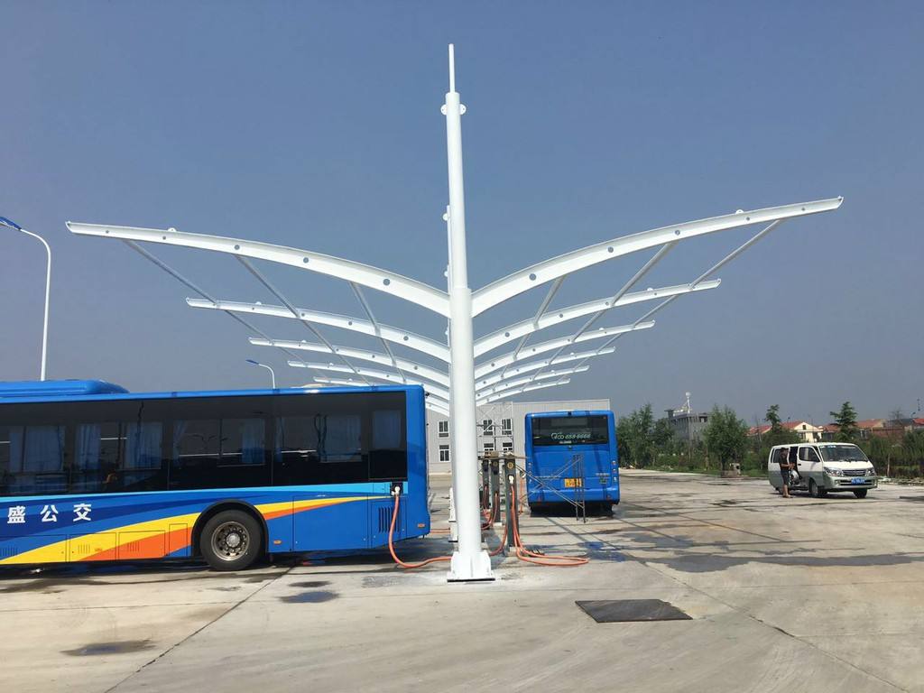 電動車充電樁膜結構